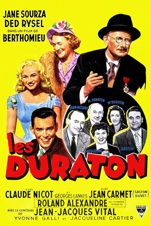 Movie poster for Les Duraton (1956)