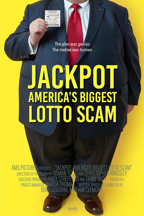 Movie poster for Jackpot: America's Biggest Lotto Scam (2025)