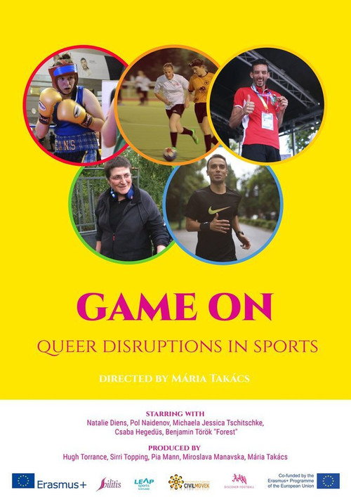 Movie poster for Game On: Queer Disruptions in Sport (2020)