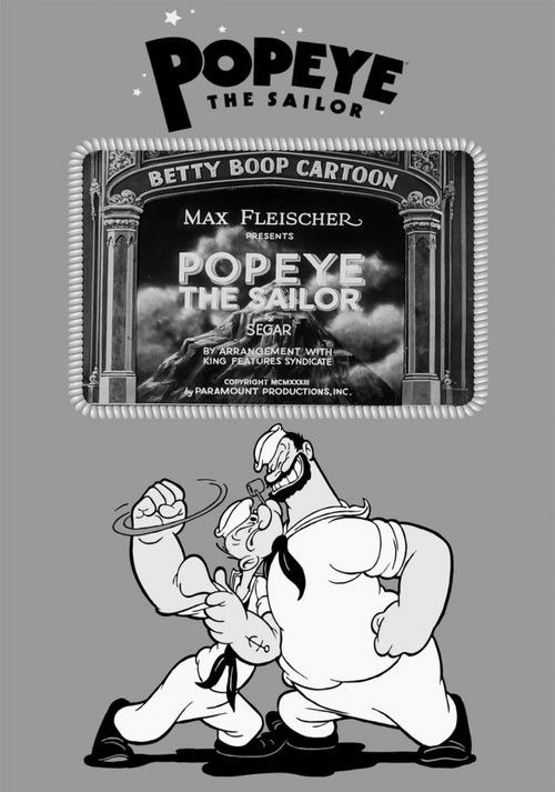 Movie poster for Popeye the Sailor (1933)