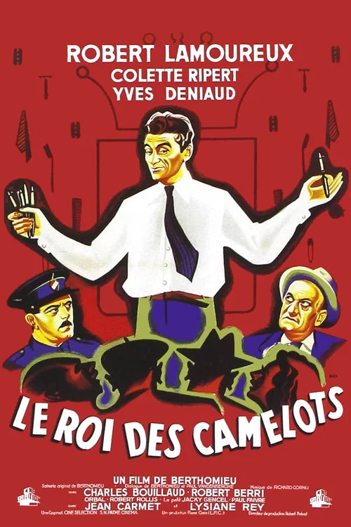 Movie poster for Le Roi des camelots (1951)