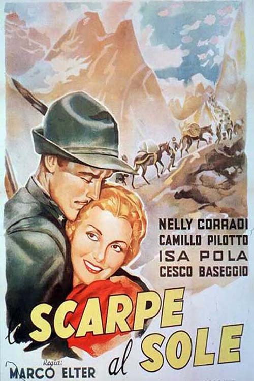 Movie poster for Le scarpe al sole (1935)