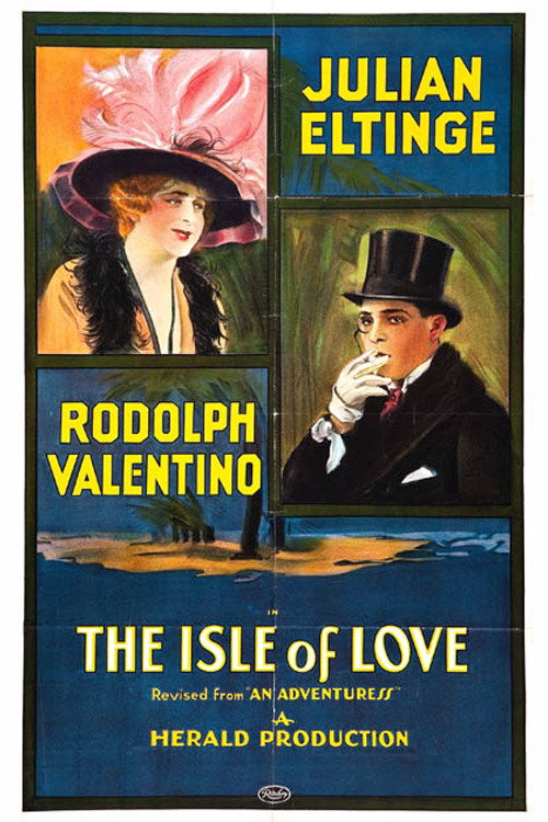 Movie poster for The Isle of Love (1922)