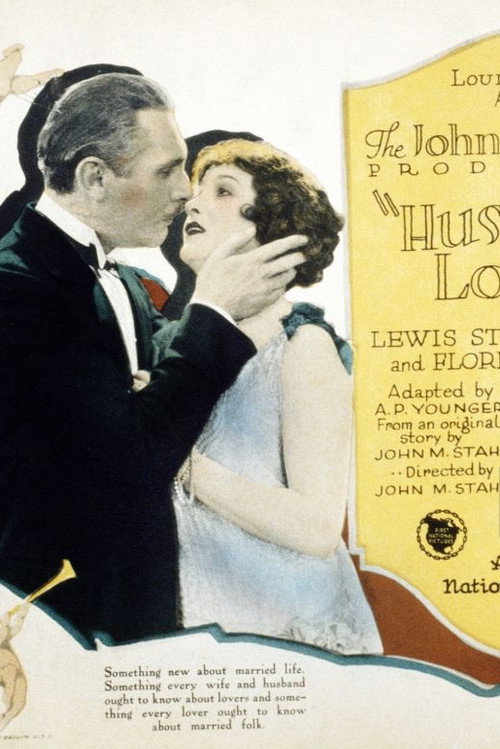Movie poster for Husbands and Lovers (1924)