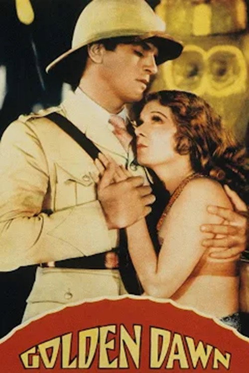 Movie poster for Golden Dawn (1930)