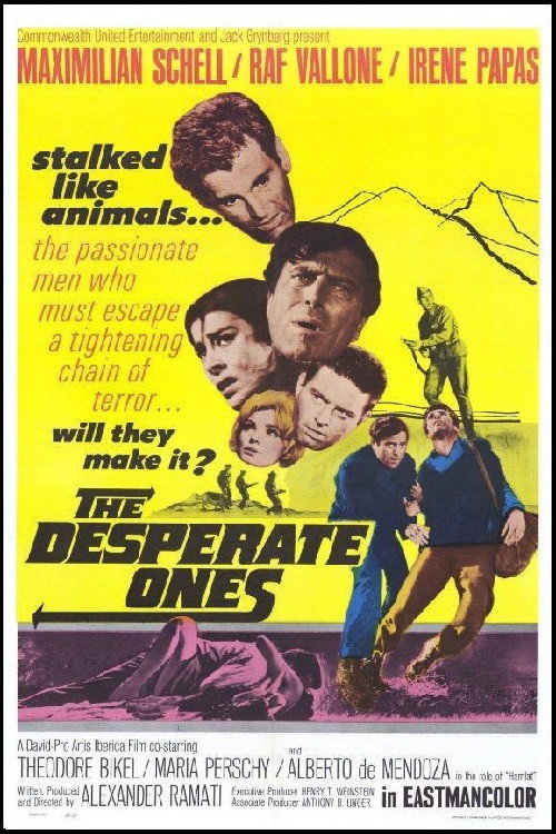 Movie poster for The Desperate Ones (1967)