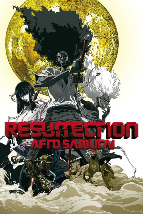 Movie poster for Afro Samurai: Resurrection (2009)