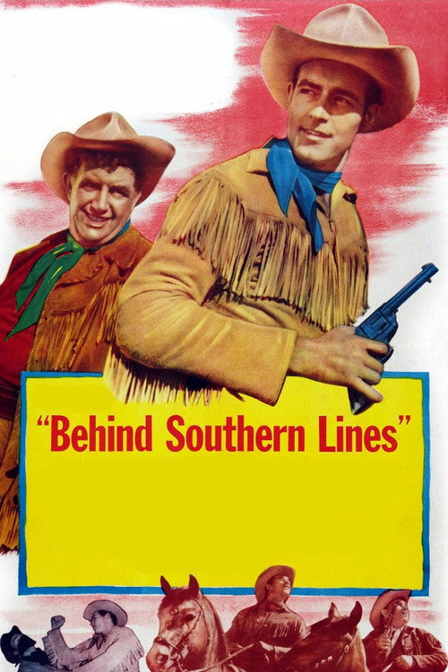 Movie poster for Behind Southern Lines (1952)