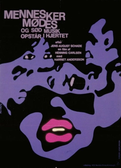 Movie poster for People Meet and Sweet Music Fills the Heart (1967)