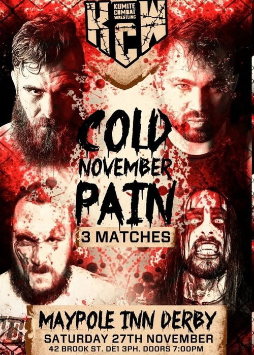 Movie poster for KCW: Cold November Pain (2021)