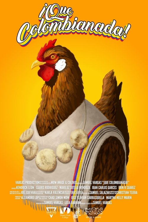 Movie poster for ¡Que Colombianada! (2024)