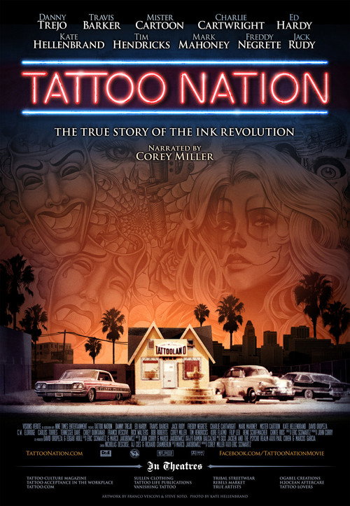 Movie poster for Tattoo Nation (2013)