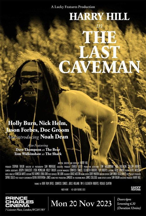 Movie poster for The Last Caveman (2023)