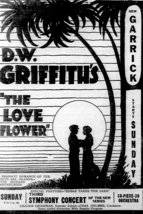Movie poster for The Love Flower (1920)