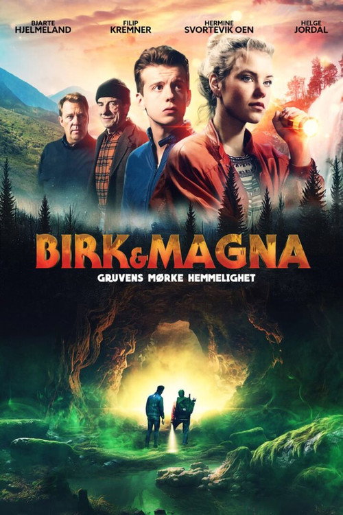 Movie poster for Birk & Magna - The Dark Secret of the Mine (2023)