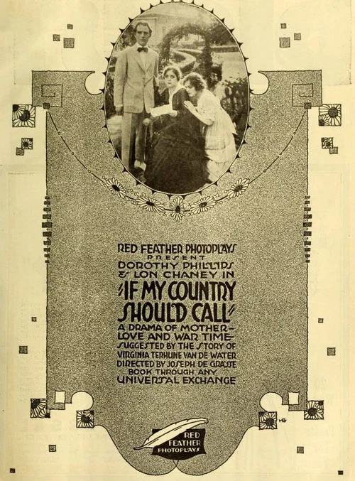 Movie poster for If My Country Should Call (1916)