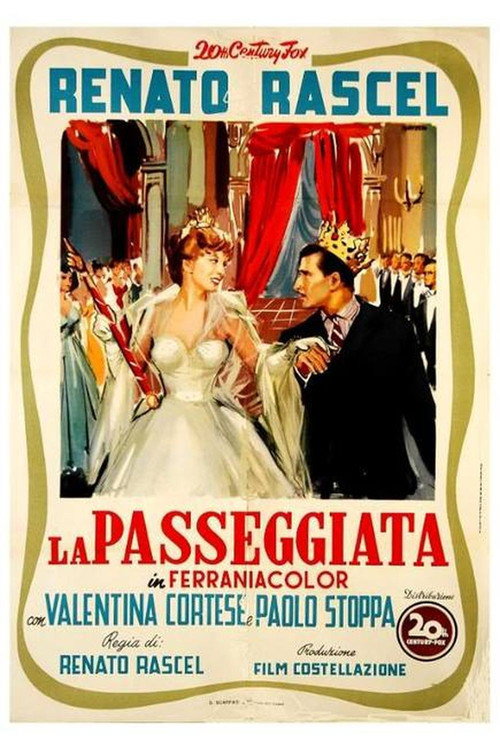 Movie poster for La passeggiata (1953)