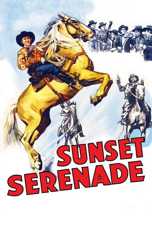 Movie poster for Sunset Serenade (1942)
