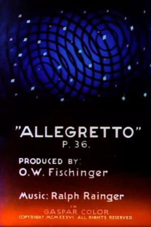 Movie poster for Allegretto (1936)