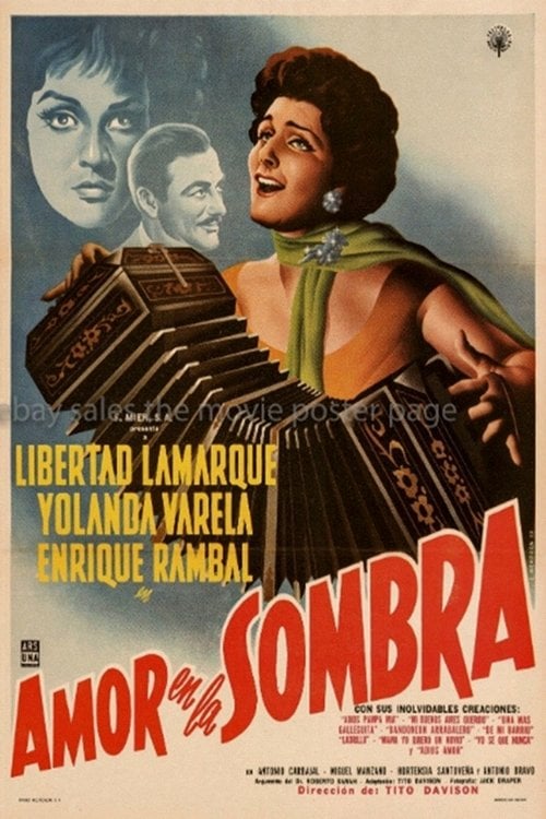 Movie poster for Amor en la sombra (1960)