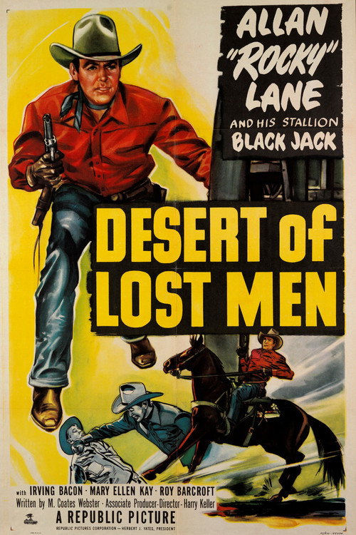 Movie poster for Desert of Lost Men (1951)