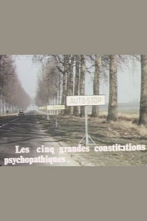 Movie poster for Auto-stop – Les cinq grandes constitutions psychopathiques (1964)