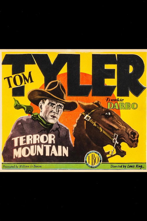 Movie poster for Terror Mountain (1928)