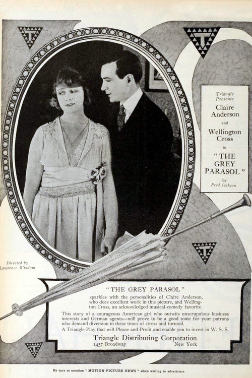Movie poster for The Grey Parasol (1918)