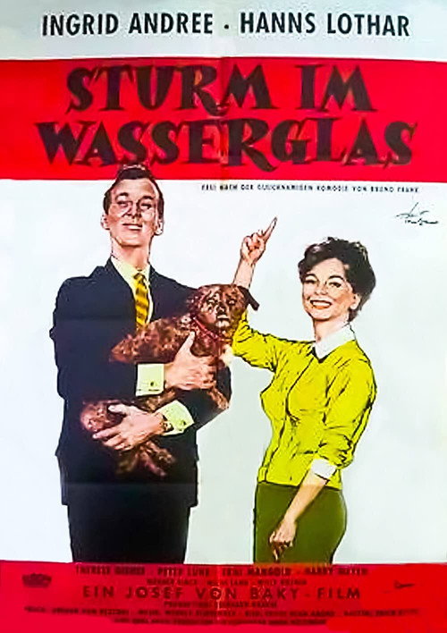 Movie poster for Tempest in a Water Glass (1960)