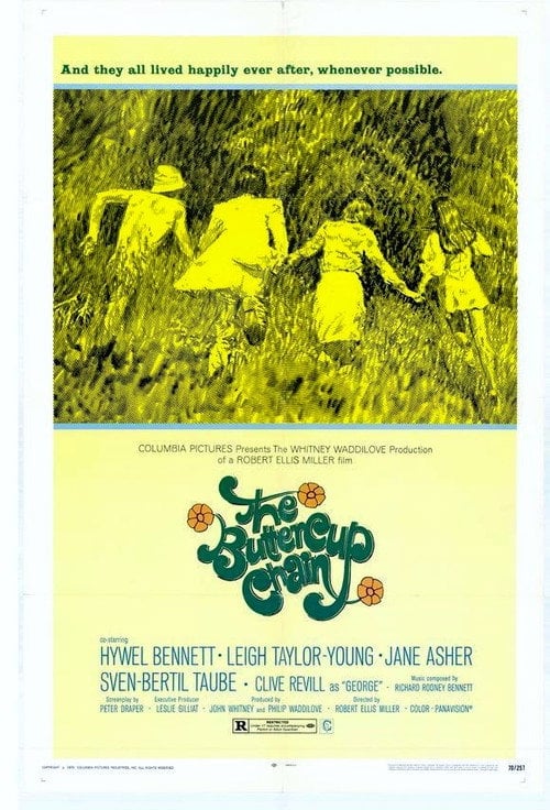 Movie poster for The Buttercup Chain (1970)