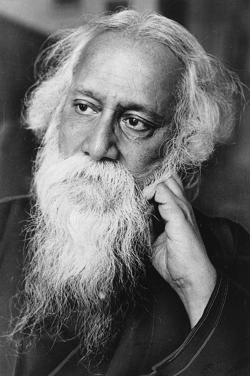 Photo of Rabindranath Tagore, Writing