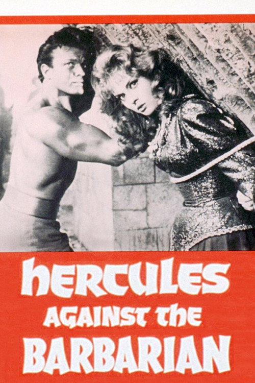 Movie poster for Hercules Against the Barbarians (1964)