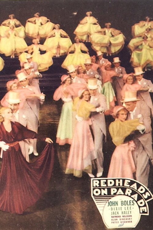 Movie poster for Redheads on Parade (1935)