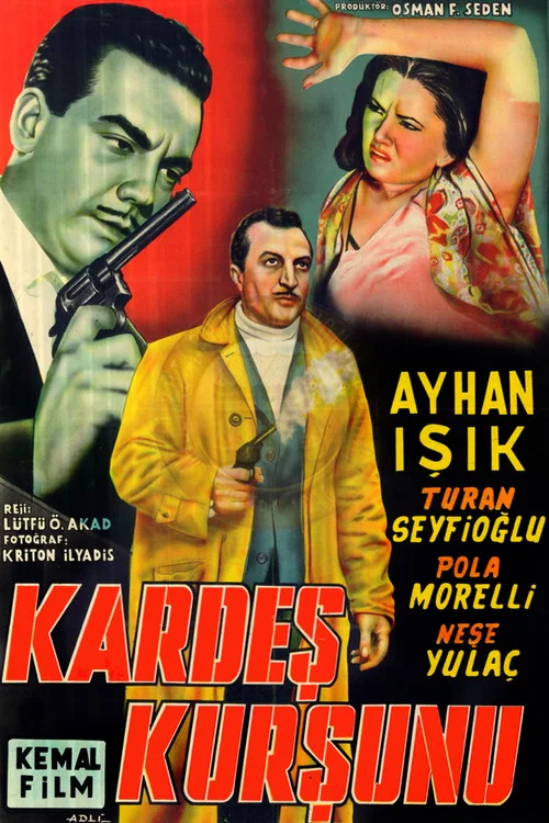Movie poster for Kardeş Kurşunu (1955)