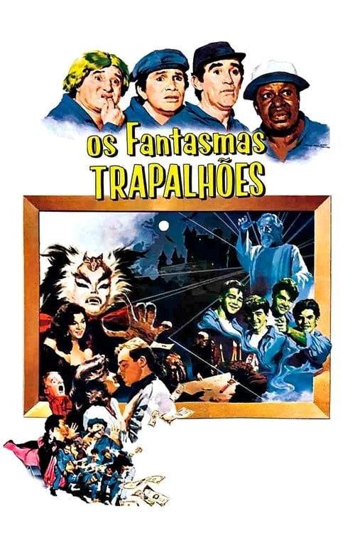 Movie poster for Os Fantasmas Trapalhões (1987)