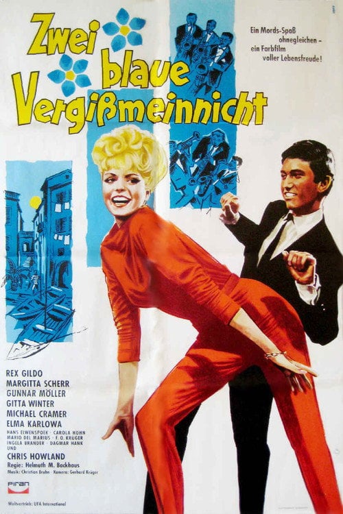 Movie poster for Zwei blaue Vergissmeinnicht (1963)