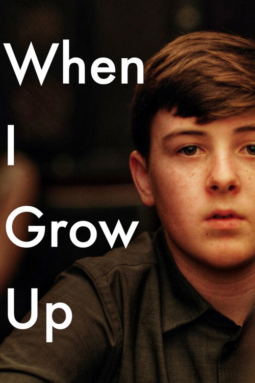 Movie poster for When I Grow Up (2019)