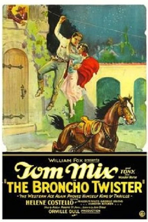 Movie poster for The Broncho Twister (1927)