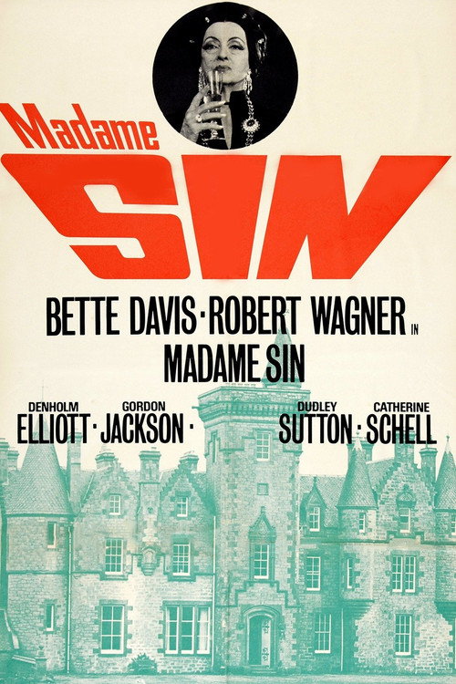 Movie poster for Madame Sin (1972)