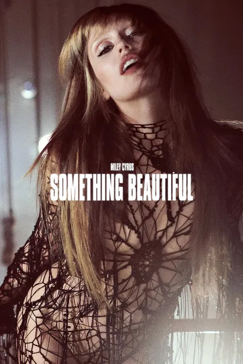 Movie poster for Miley Cyrus: Something Beautiful (2025)