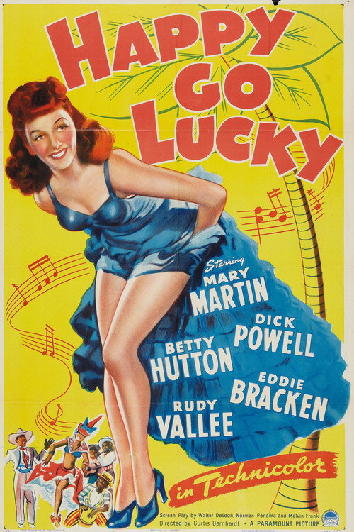 Movie poster for Happy Go Lucky (1943)