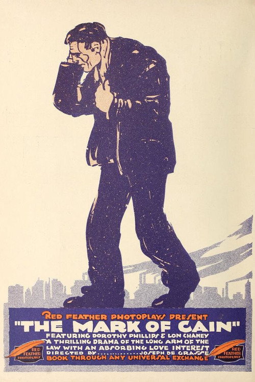 Movie poster for The Mark of Cain (1916)