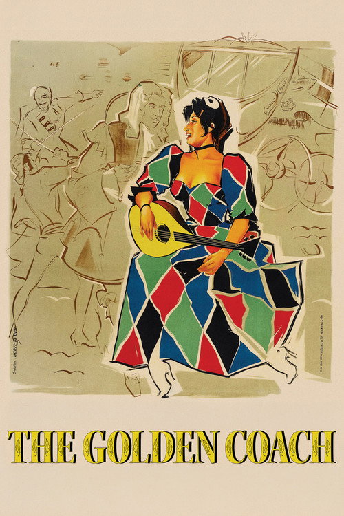Movie poster for The Golden Coach (1952)