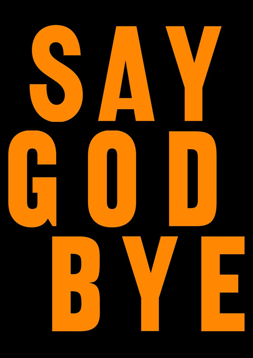 Movie poster for Say God Bye (2023)