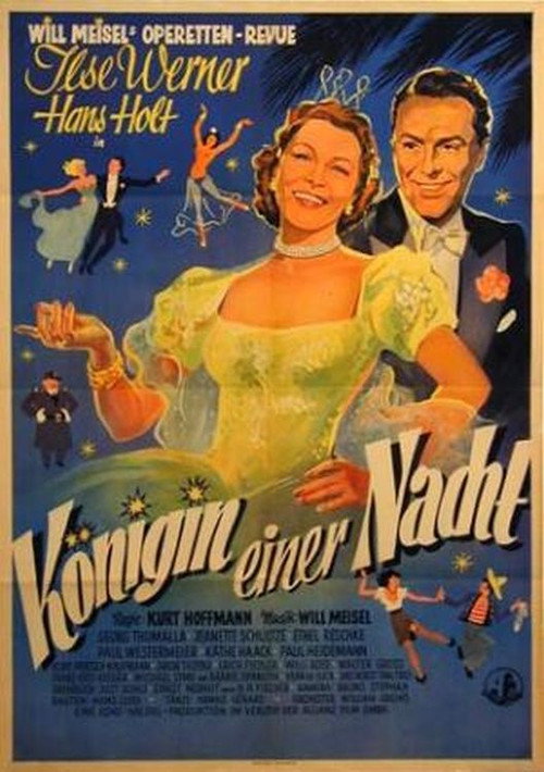 Movie poster for Königin einer Nacht (1951)