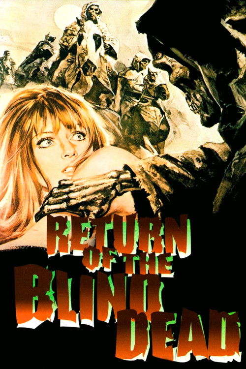 Movie poster for Attack of the Blind Dead (1973)