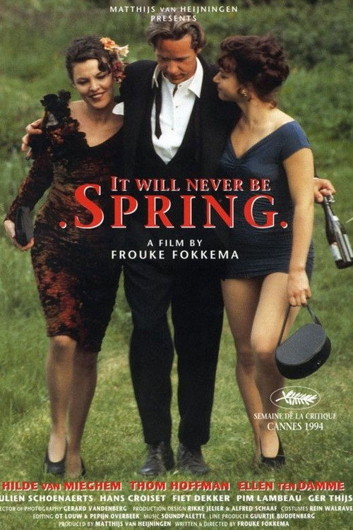 Movie poster for It Will Never Be Spring (1994)