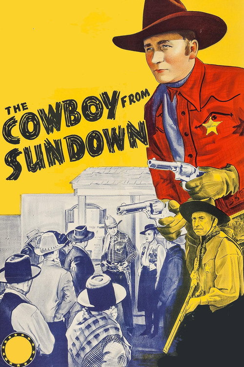 Movie poster for The Cowboy from Sundown (1940)