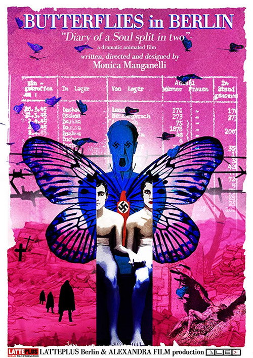 Movie poster for Butterflies in Berlin: Diary of a Soul Split in Two (2019)