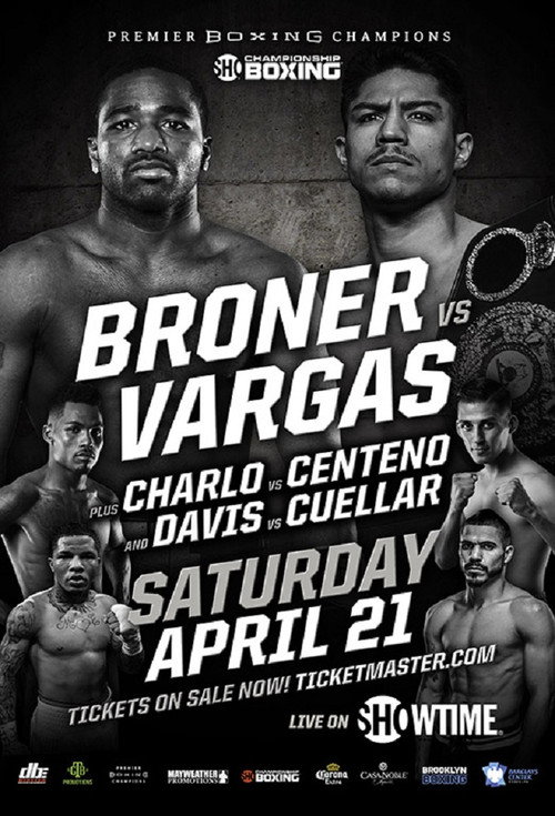 Movie poster for Adrien Broner vs. Jessie Vargas (2018)